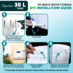 Aquasave 30 Liters RO Waste Water Storage Tank  | Without Autocut - Image 7