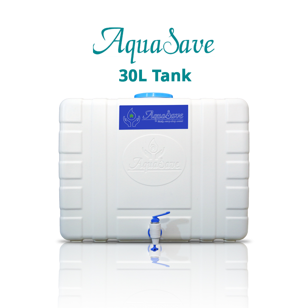 Aquasave 30 Liters RO Waste Water Storage Tank | Without Autocut