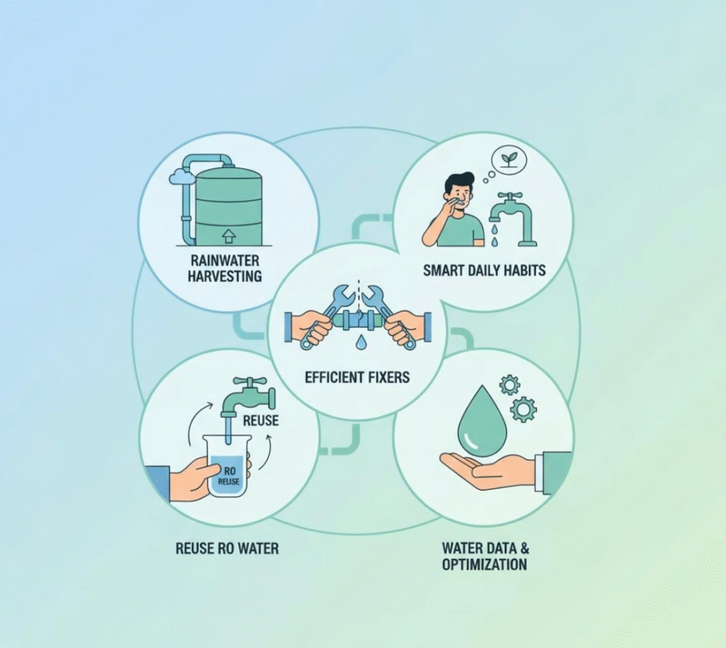 5 Simple Methods of Water Conservation at Home (Easy Tips)