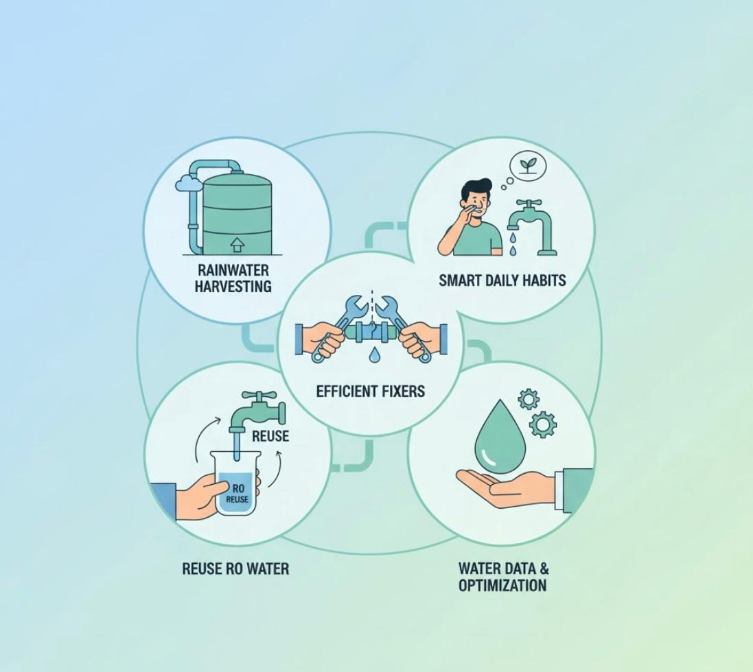 5 Simple Methods of Water Conservation at Home (Easy Tips)