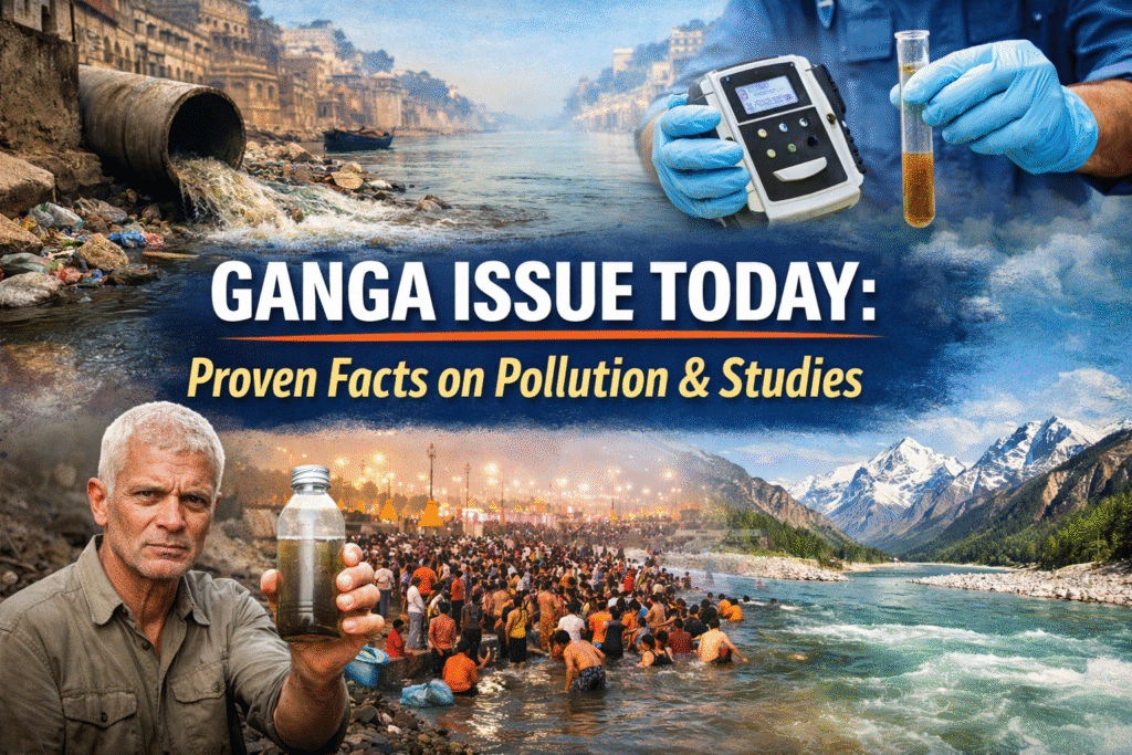 Ganga Issue Today: Proven Facts on Pollution & Studies